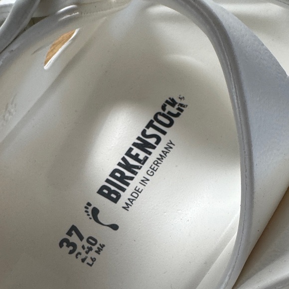 Birkenstock Classic White Slides - Picture 2 of 9